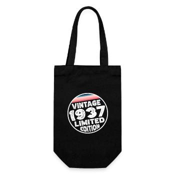 Limited Edition since 1937 Birthday Gift - Gift Bag for Bottles - black - Front