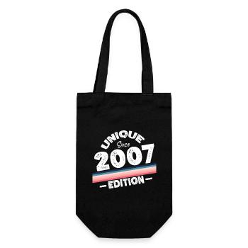 Unique depuis 2007 Edition Anniversaire Millésime 2007 - Sac à bouteille - noir - Devant