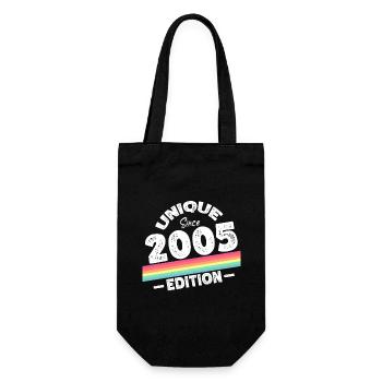 Unique depuis 2005 Edition Anniversaire Millésime 2005 - Sac à bouteille - noir - Devant