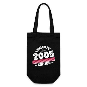 Unique depuis 2005 Edition Anniversaire Millésime 2005 - Sac à bouteille - noir - Devant