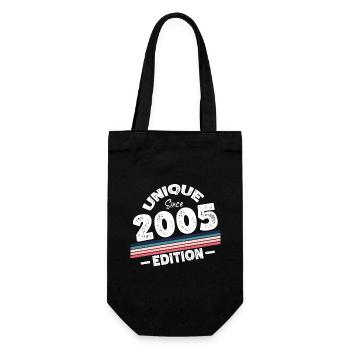 Unique depuis 2005 Edition Anniversaire Millésime 2005 - Sac à bouteille - noir - Devant