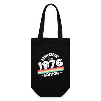 Unique depuis 1976 Edition Anniversaire Millésime 1976 - Sac à bouteille - noir - Devant