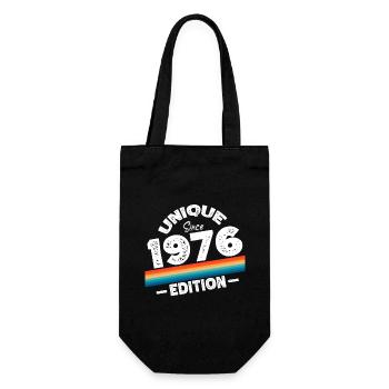 Unique depuis 1976 Edition Anniversaire Millésime 1976 - Sac à bouteille - noir - Devant