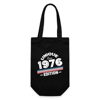 Unique depuis 1976 Edition Anniversaire Millésime 1976 - Sac à bouteille - noir - Devant
