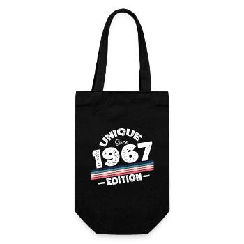 Unique depuis 1967 Edition Anniversaire Millésime 1967 - Sac à bouteille - noir - Devant