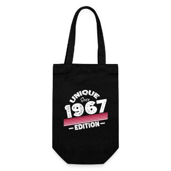Unique depuis 1967 Edition Anniversaire Millésime 1967 - Sac à bouteille - noir - Devant