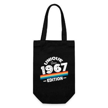 Unique depuis 1967 Edition Anniversaire Millésime 1967 - Sac à bouteille - noir - Devant