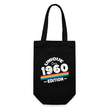 Unique depuis les années 1960 édition anniversaire Vintage des années 1960 - Sac à bouteille - noir - Devant