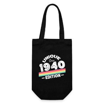 Unique depuis les années 1940 édition anniversaire Vintage des années 1940 - Sac à bouteille - noir - Devant