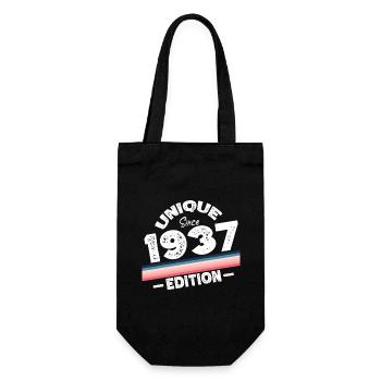 Unique depuis 1937 Edition Anniversaire Millésime 1937 - Sac à bouteille - noir - Devant