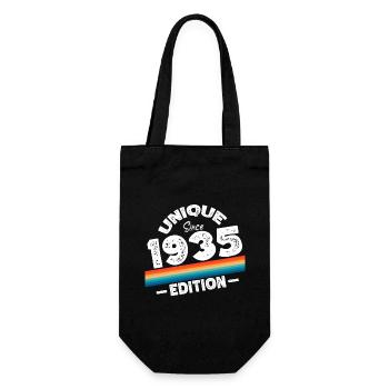 Unique depuis 1935 Edition Anniversaire Millésime 1935 - Sac à bouteille - noir - Devant
