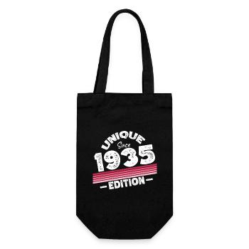 Unique depuis 1935 Edition Anniversaire Millésime 1935 - Sac à bouteille - noir - Devant
