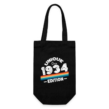 Unique depuis 1934 Edition Anniversaire Millésime 1934 - Sac à bouteille - noir - Devant