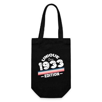 Unique depuis 1933 Edition Anniversaire Millésime 1933 - Sac à bouteille - noir - Devant