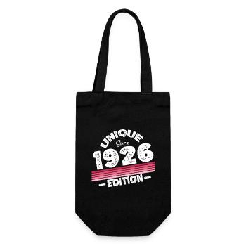 Unique depuis 1926 Edition Anniversaire Millésime 1926 - Sac à bouteille - noir - Devant