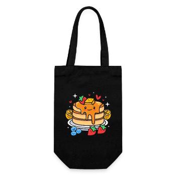 Crêpe - Sac à bouteille - noir - Devant