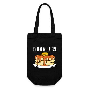 Pancake - Gift Bag for Bottles - black - Front
