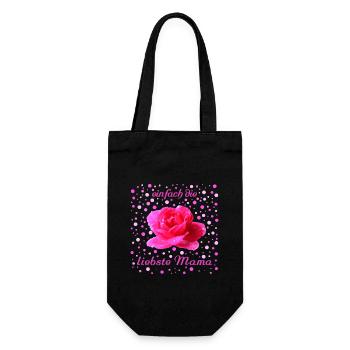 Dearest Mama Rose - Gift Bag for Bottles - black - Front