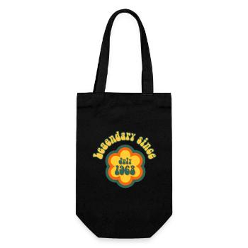 Légendaire depuis juillet 1968 Anniversaire Rétro - Sac à bouteille - noir - Devant