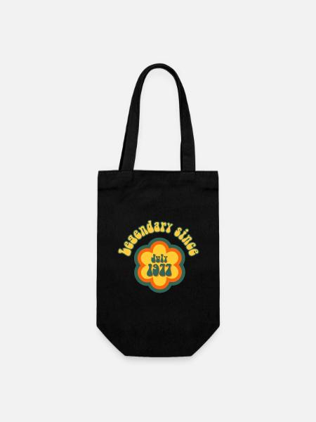 Legendary since July 1977 Geburtstag Retro - Geschenkbeutel für Flaschen - Schwarz