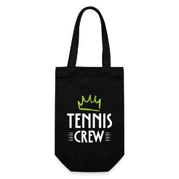 Équipe de tennis - Sac à bouteille - noir - Devant