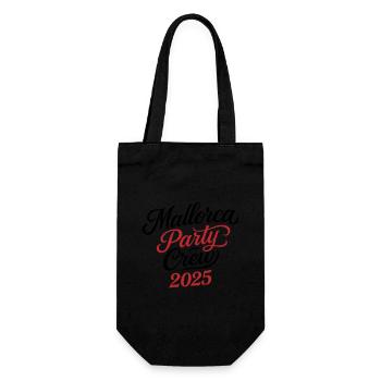 Majorque Party Crew 2025 (Garantie du prix le plus bas) - Sac à bouteille - noir - Devant