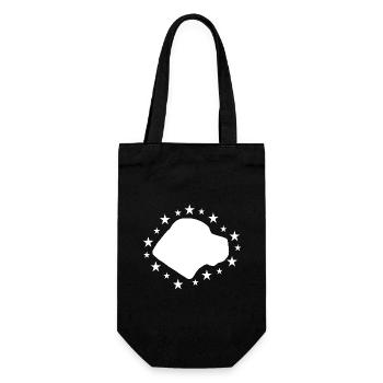 Cane Corso - Geschenkbeutel für Flaschen - Schwarz - Vorne