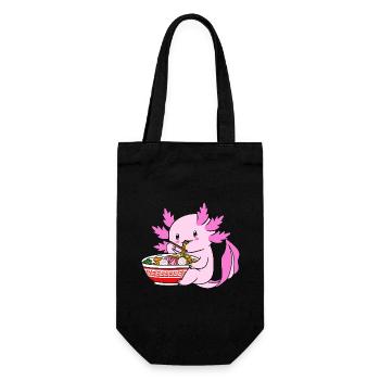 Axolotl Ramen - Sac à bouteille - noir - Devant