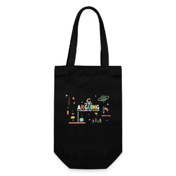 I'm not Arguing I'm Explaining why I'm Right - Sac à bouteille - noir - Devant