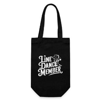 Danse en ligne Danse en ligne mon amateur - Sac à bouteille - noir - Devant