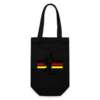 Footballers Germany - Gift Bag for Bottles - black - Front