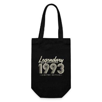 Legendary since 1993 - Gift Bag for Bottles - black - Front