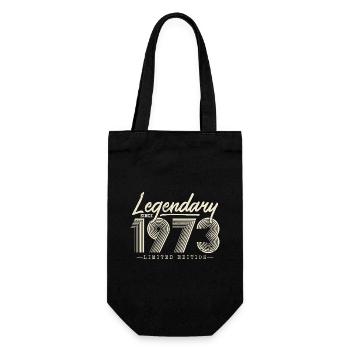 Legendary since 1973 - Gift Bag for Bottles - black - Front