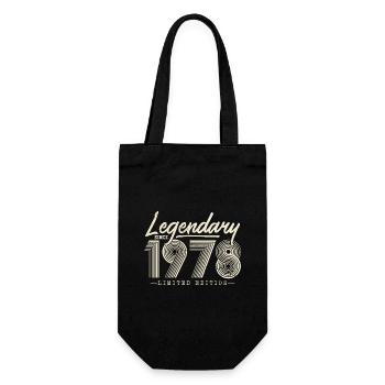 Legendary since 1978 - Gift Bag for Bottles - black - Front