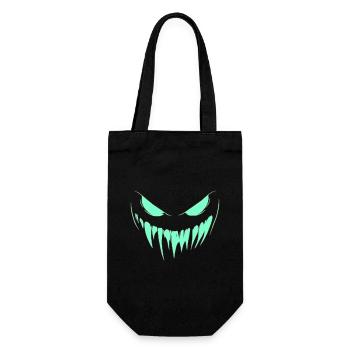 Monster Eyes for Halloween Party - Gift Bag for Bottles - black - Front