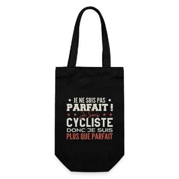 Un Cycliste, le Métier de Rêve Mis à l’Honneur - Sac à bouteille - noir - Devant