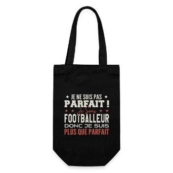 Un Footballeur, le Métier de Rêve Mis à l’Honneur - Sac à bouteille - noir - Devant