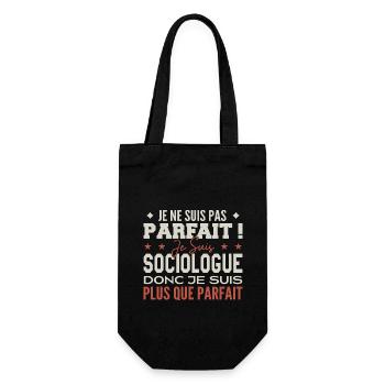 Un Sociologue, le Métier de Rêve Mis à l’Honneur - Sac à bouteille - noir - Devant