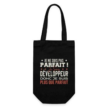 Un Développeur, le Métier de Rêve Mis à l’Honneur - Sac à bouteille - noir - Devant