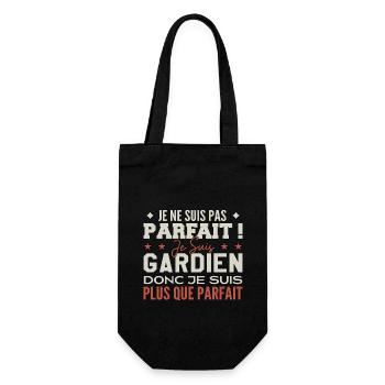 Un Gardien, le Métier de Rêve Mis à l’Honneur - Sac à bouteille - noir - Devant