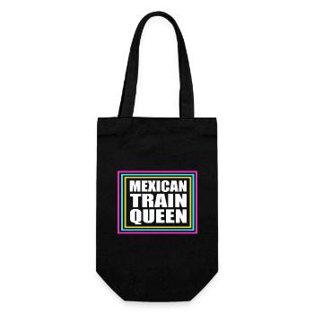 Domino Mexican Train - Gift Bag for Bottles - black - Front