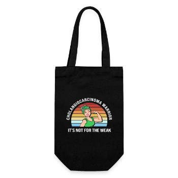 Biliary cancer - Gift Bag for Bottles - black - Front