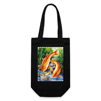 Carpe - Sac à bouteille - noir - Devant