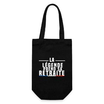 La Légende Prend Sa Retraite - Sac à bouteille - noir - Devant