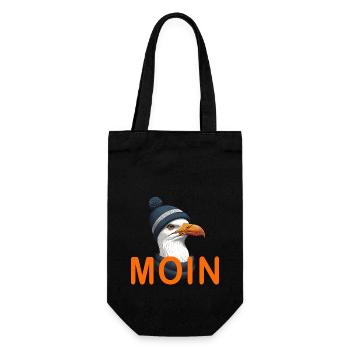 MOIN - Geschenkbeutel für Flaschen - Schwarz - Vorne