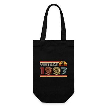 1997 Limited Edition Geburtstag Outfit 1997 vintag - Geschenkbeutel für Flaschen - Schwarz - Vorne