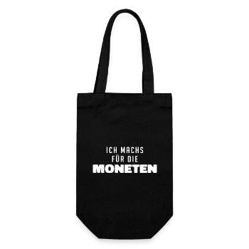 Tolles Geschenk für Studenten - Geschenkbeutel für Flaschen - Schwarz - Vorne