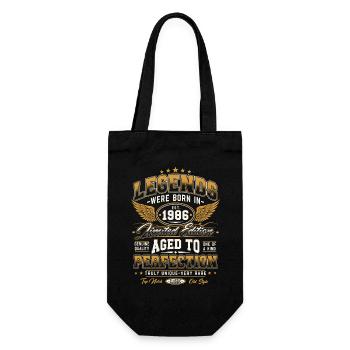 1986 Vintage Born Legends Cadeau d’anniversaire - Sac à bouteille - noir - Devant