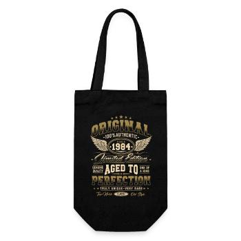 Original 1984 Vintage Born Cadeau d’anniversaire - Sac à bouteille - noir - Devant