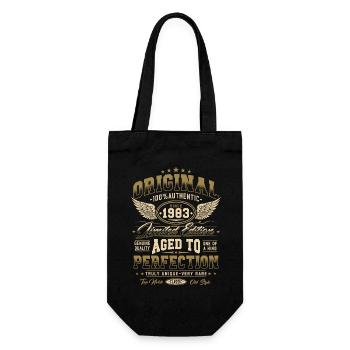 Original 1983 Vintage Born Cadeau d’anniversaire - Sac à bouteille - noir - Devant